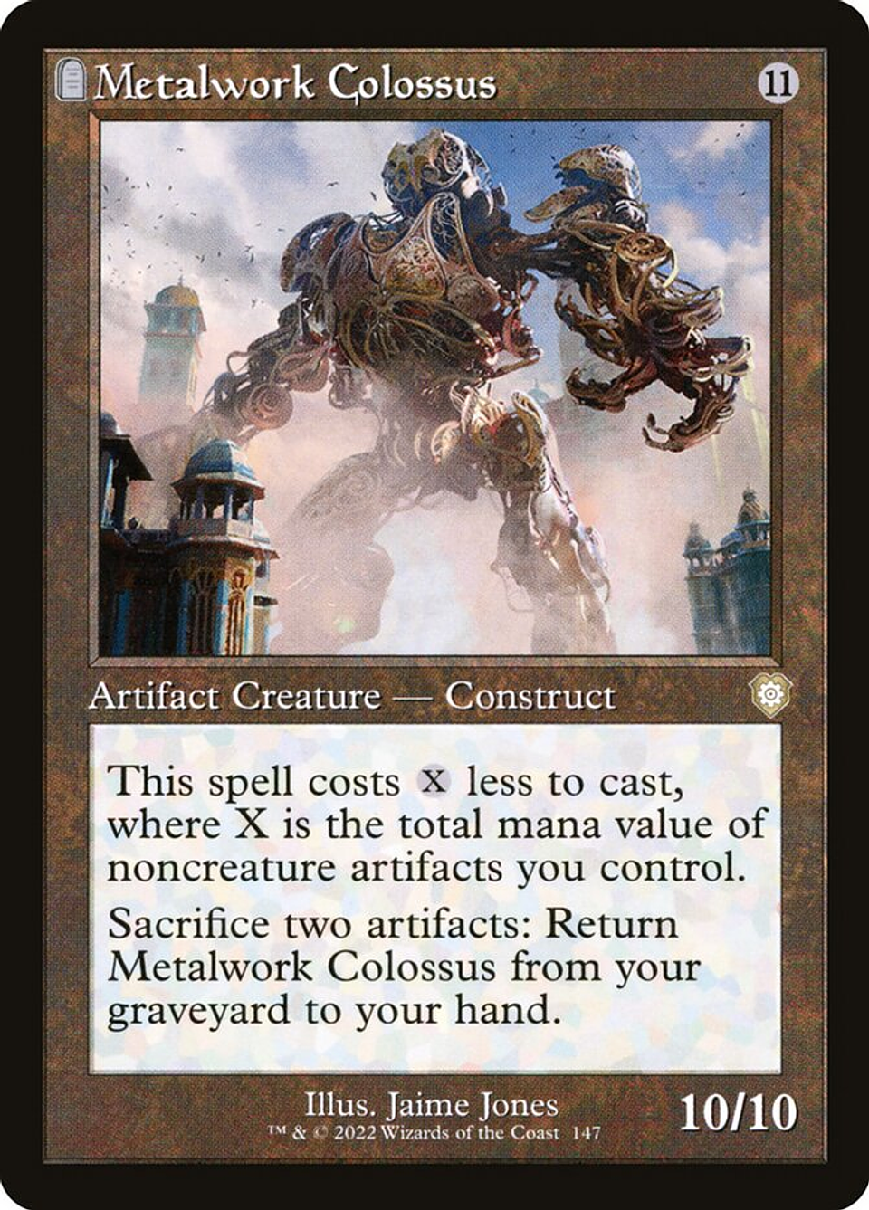 Metalwork Colossus (Retro Frame) | Inglés | NM | BRC 1