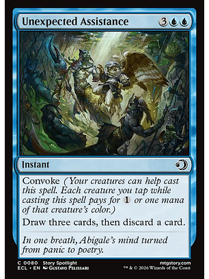 Unexpected Assistance (foil) | Inglés | NM | ECL