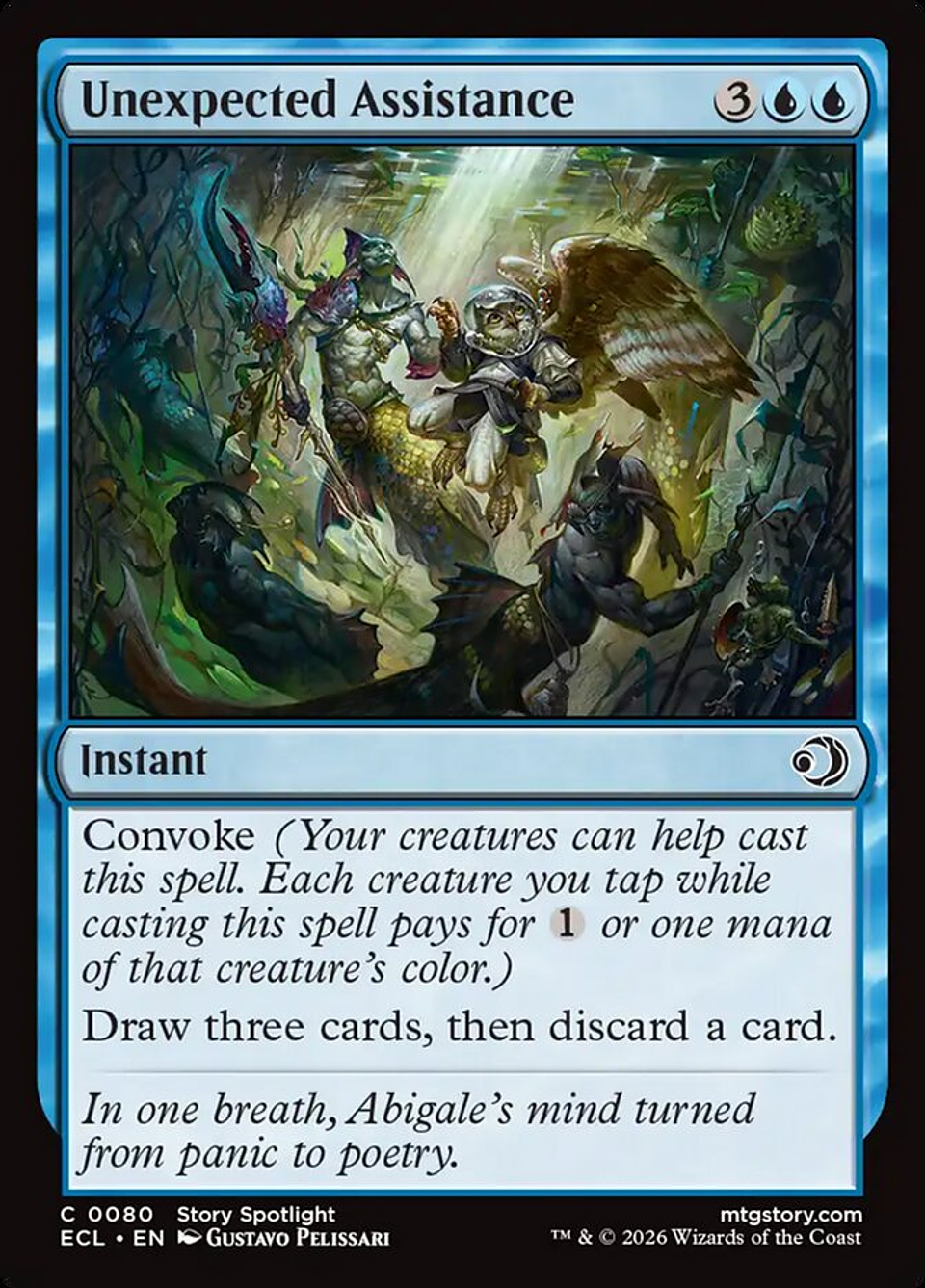 Unexpected Assistance (foil) | Inglés | NM | ECL 1