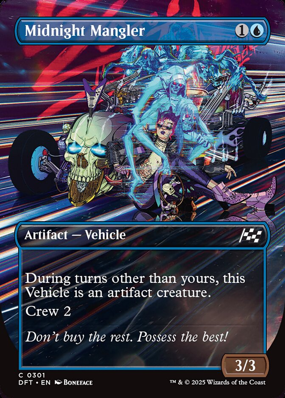 Midnight Mangler (Borderless) | Inglés | NM | DFT 1