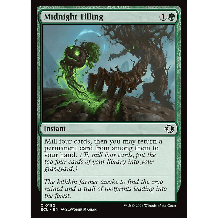 Midnight Tilling (foil) | Inglés | NM | ECL 1