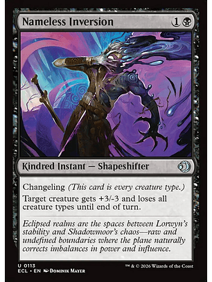 Nameless Inversion (foil) | Inglés | NM | ECL