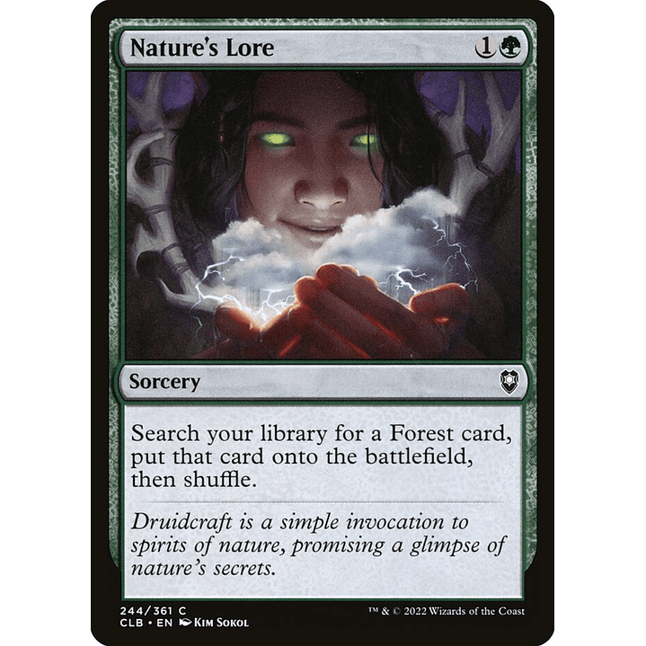 Nature's Lore | Inglés | NM | CLB 1