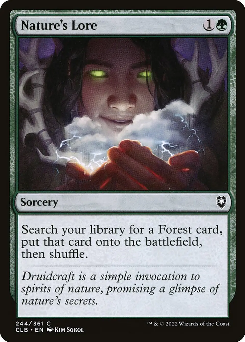 Nature's Lore | Inglés | NM | CLB 1