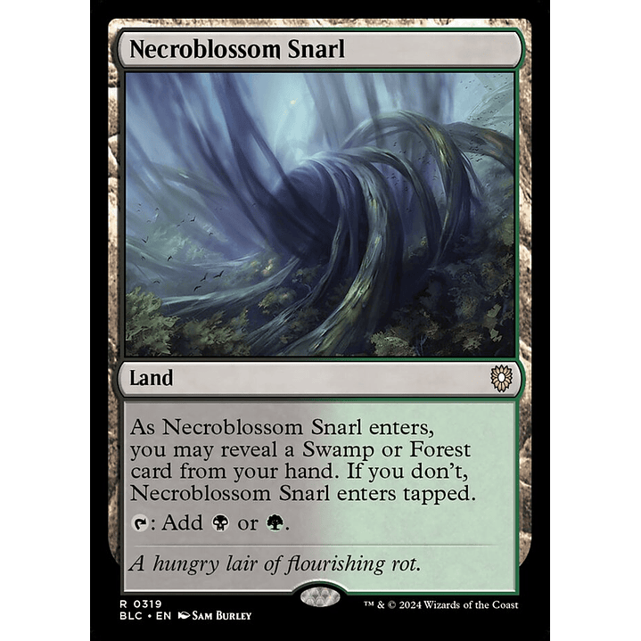 Necroblossom Snarl | Inglés | NM | BLC 1