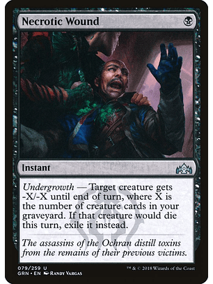 Necrotic Wound | Inglés | NM | GRN