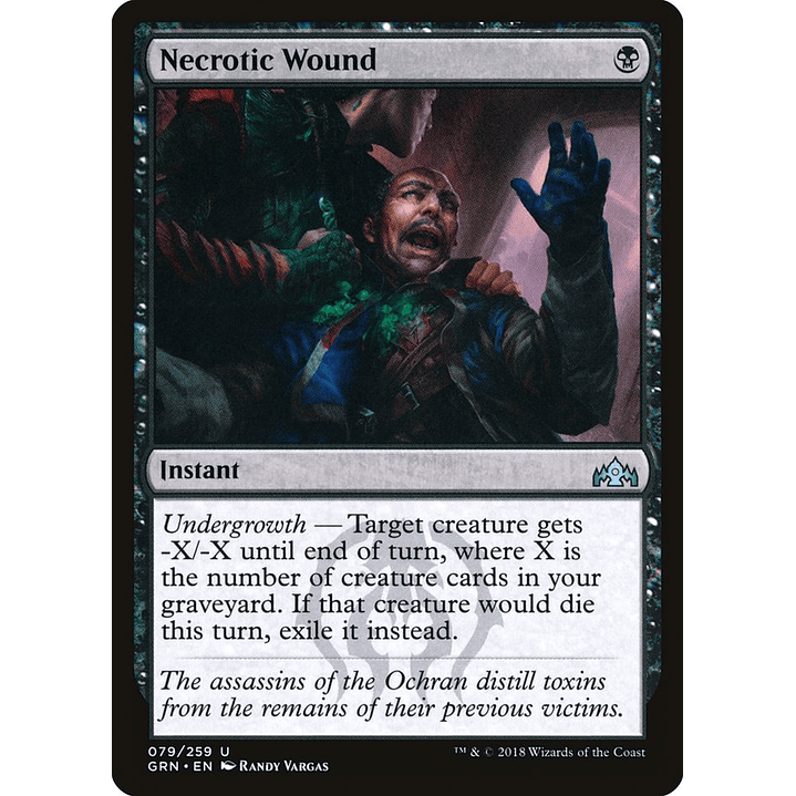 Necrotic Wound | Inglés | NM | GRN 1