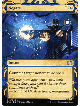 Negate (Showcase) | Español | NM | STA