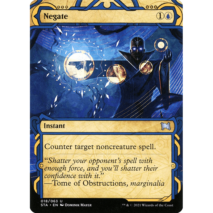 Negate (Showcase) | Español | NM | STA 1
