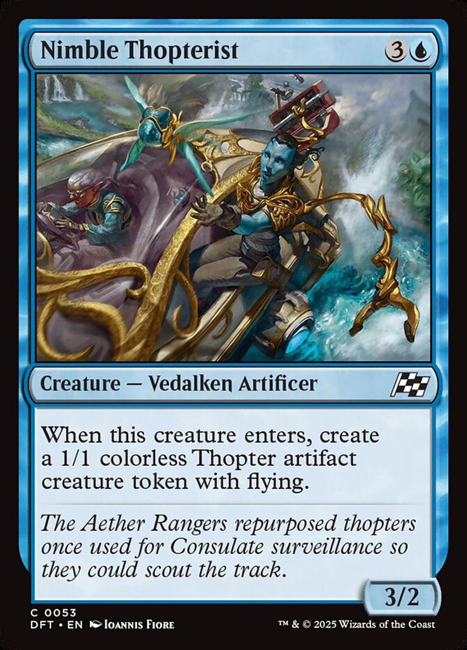 Nimble Thopterist | Inglés | NM | DFT 1