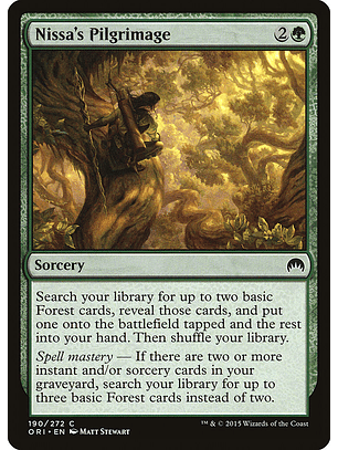 Nissa's Pilgrimage | Inglés | NM | ORI