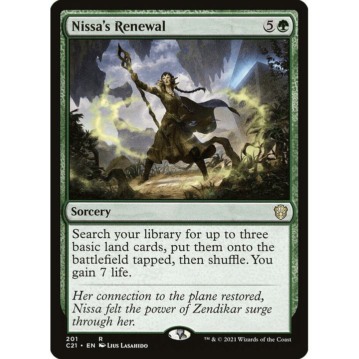 Nissa's Renewal | Inglés | NM | C21 1