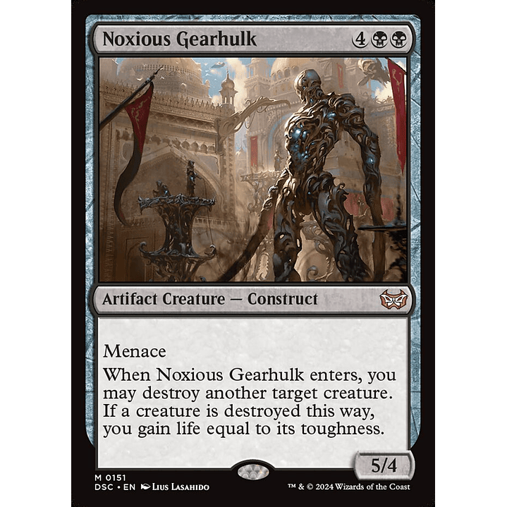 Noxious Gearhulk | Inglés | NM | DSC 1