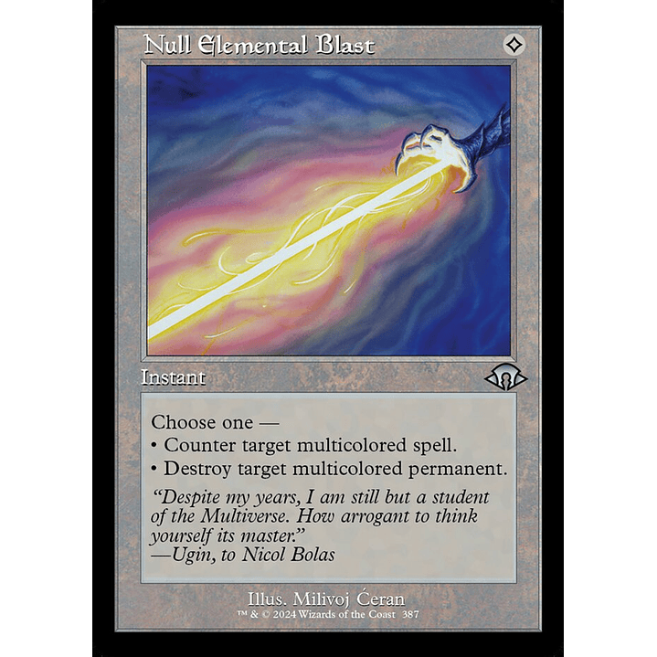 Null Elemental Blast (Retro Frame) | Inglés | NM | MH3 1