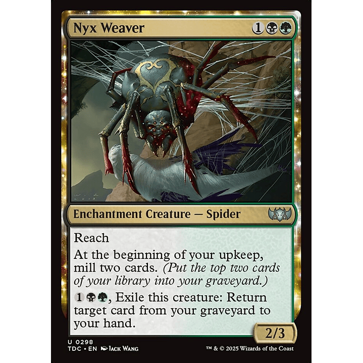 Nyx Weaver | Inglés | NM | TDC 1