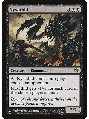Nyxathid | Inglés | EX | CON