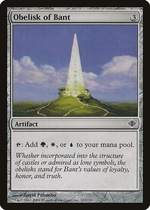 Obelisk of Bant | Español | NM | ALA