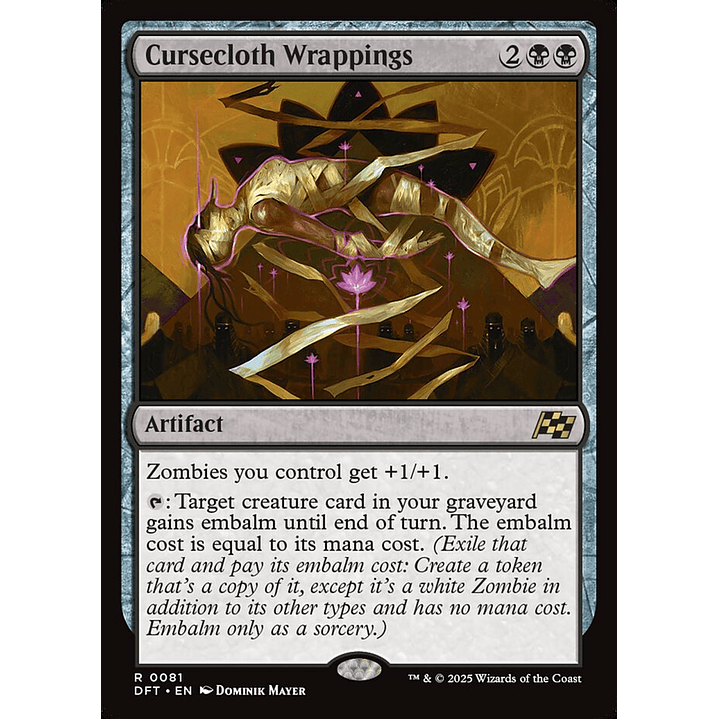 Cursecloth Wrappings | Inglés | NM | DFT 1