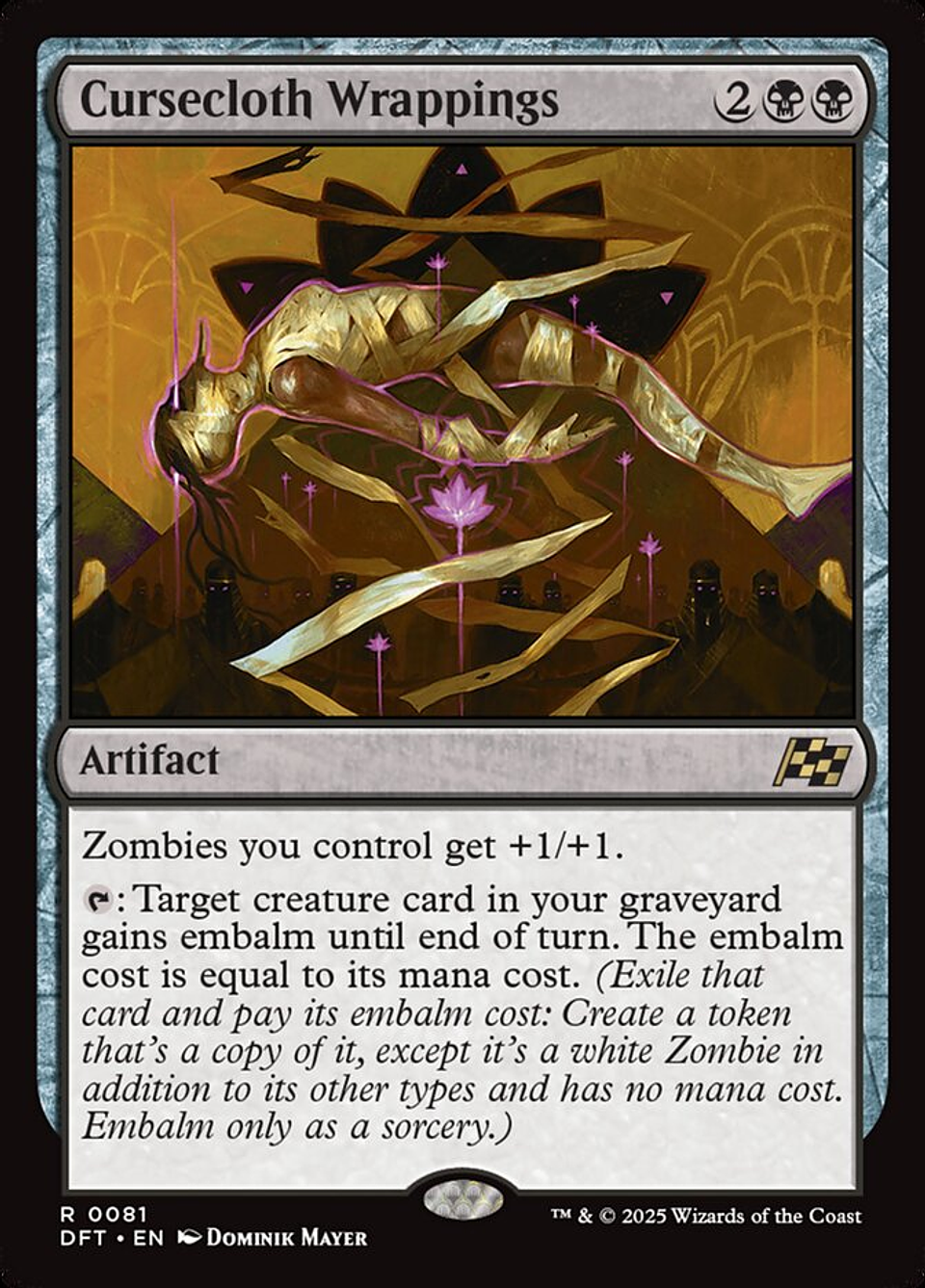 Cursecloth Wrappings | Inglés | NM | DFT 1