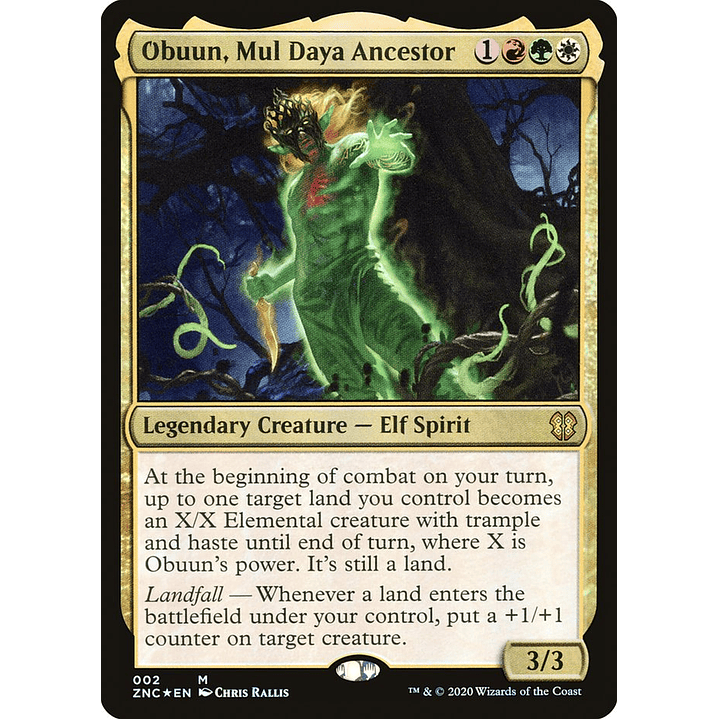 Obuun, Mul Daya Ancestor (foil) | Inglés | EX | ZNC 1