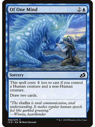 Of One Mind | Español | NM | IKO