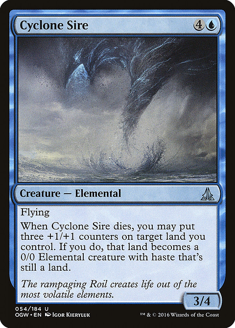 Cyclone Sire | Inglés | EX | OGW