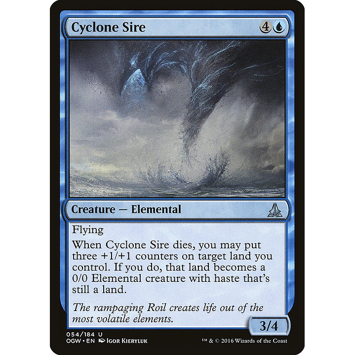 Cyclone Sire | Inglés | EX | OGW 1