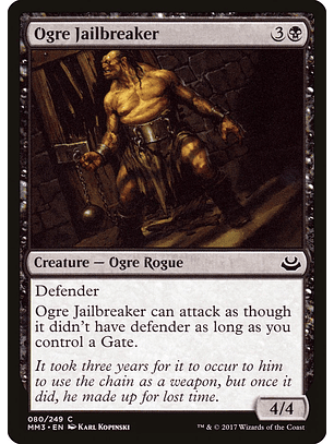 Ogre Jailbreaker | Inglés | NM | MM3