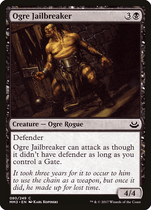Ogre Jailbreaker | Inglés | NM | MM3