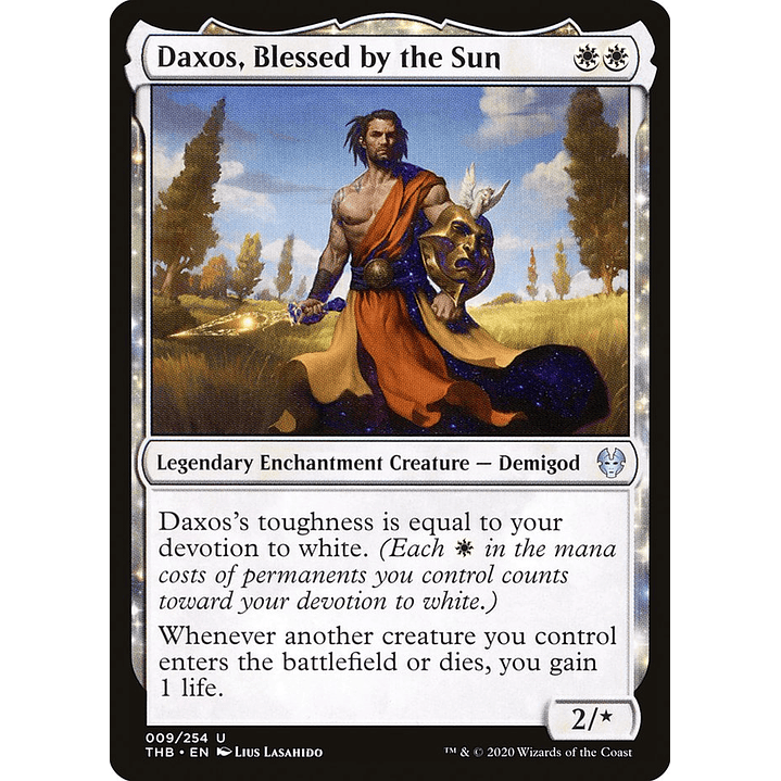 Daxos, Blessed by the Sun | Inglés | NM | THB 1