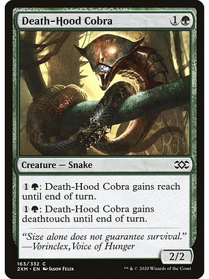 Death-Hood Cobra | Inglés | EX | 2XM