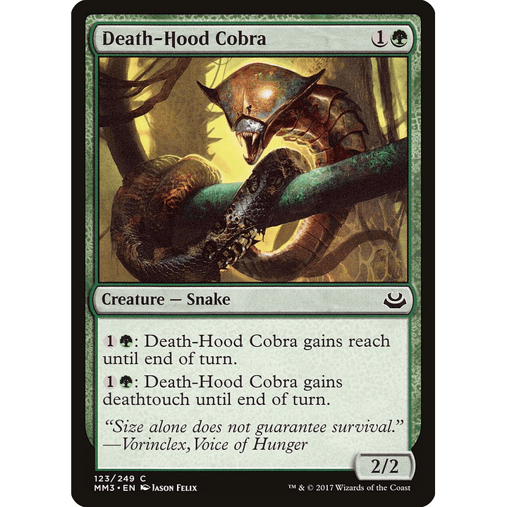 Death-Hood Cobra | Inglés | NM | MM3 1