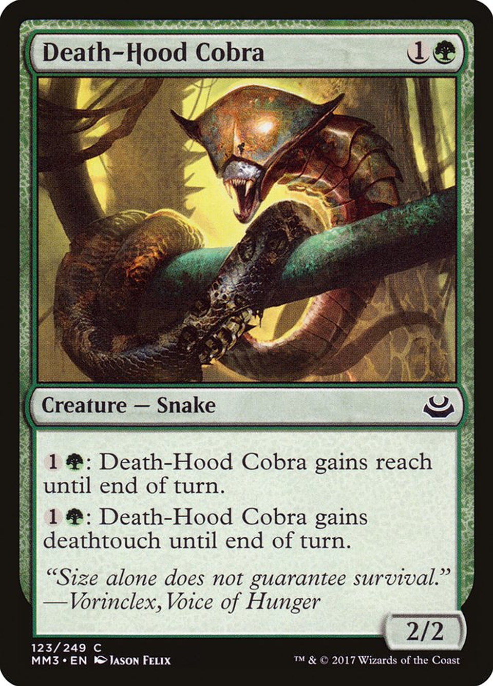 Death-Hood Cobra | Inglés | NM | MM3 1