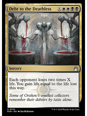 Debt to the Deathless | Inglés | NM | RVR