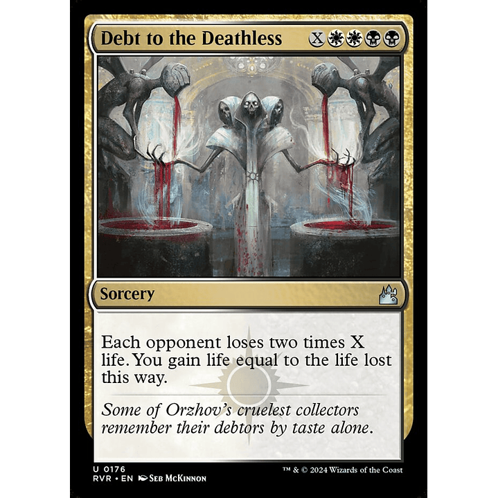 Debt to the Deathless | Inglés | NM | RVR 1