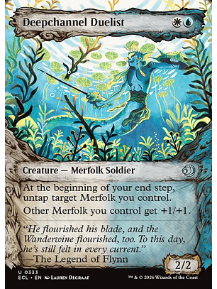 Deepchannel Duelist (Showcase foil) | Inglés | NM | ECL