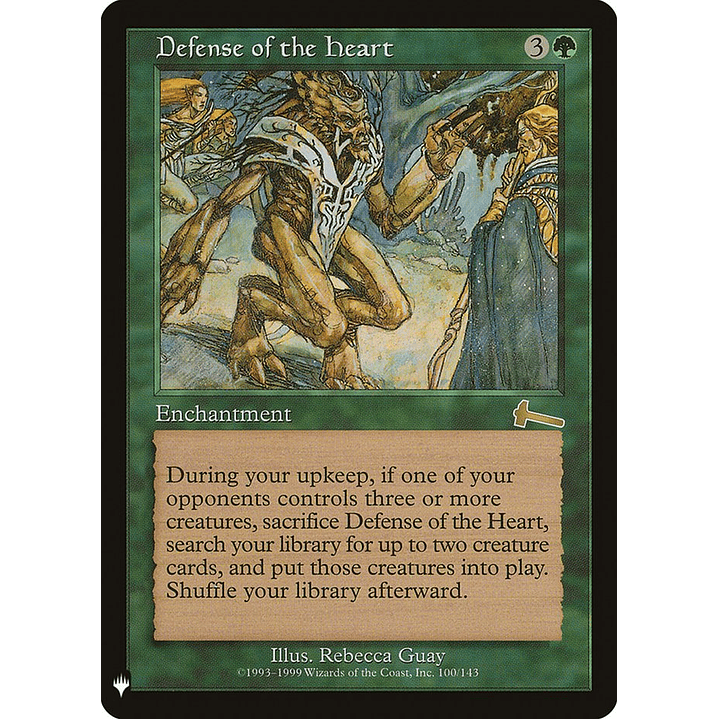 Defense of the Heart (Retro Frame) | Inglés | NM | PLST 1