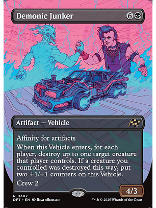 Demonic Junker (Borderless) | Inglés | NM | DFT