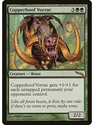 Copperhoof Vorrac | Inglés | HP | MRD