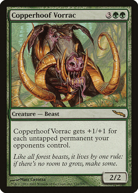 Copperhoof Vorrac | Inglés | HP | MRD