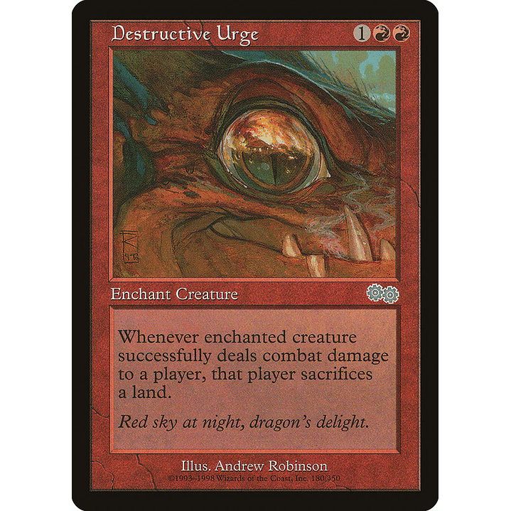 Destructive Urge (Retro Frame) | Inglés | HP | USG 1