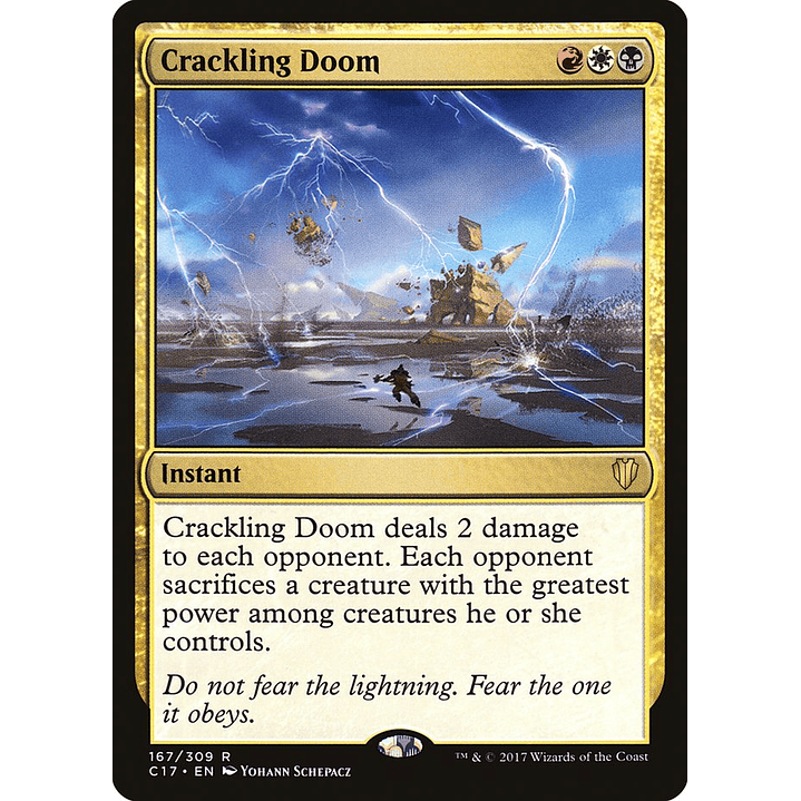Crackling Doom | Inglés | EX | C17 1