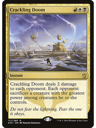 Crackling Doom | Inglés | VG | KTK