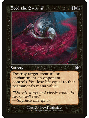 Feed the Swarm (Retro Frame) | Inglés | NM | BRC