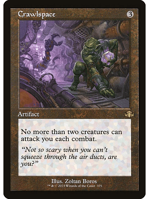 Crawlspace (Retro Frame) | Inglés | NM | DMR