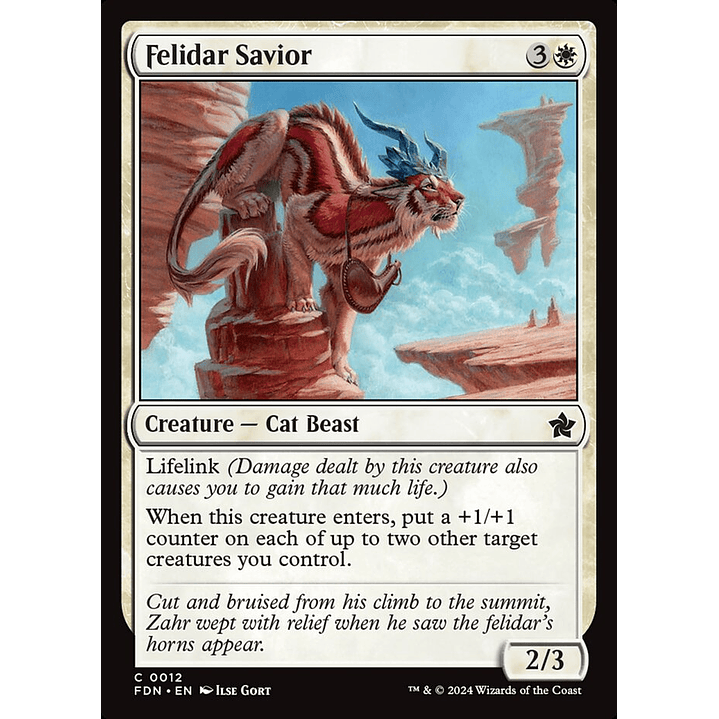 Felidar Savior | Inglés | NM | FDN 1