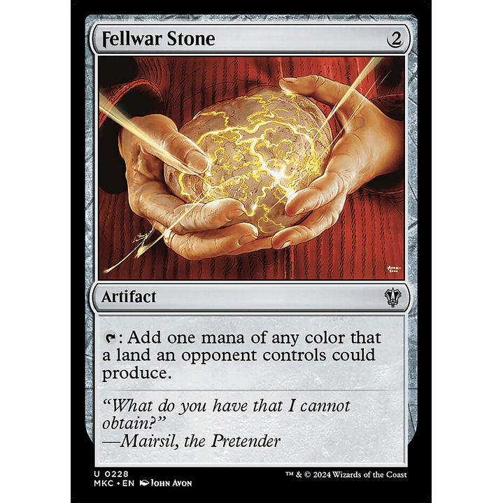 Fellwar Stone | Inglés | NM | MKC 1