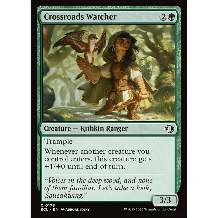 Crossroads Watcher (foil) | Inglés | NM | ECL 1
