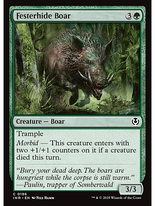 Festerhide Boar | Inglés | NM | INR
