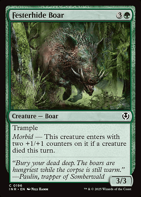 Festerhide Boar | Inglés | NM | INR